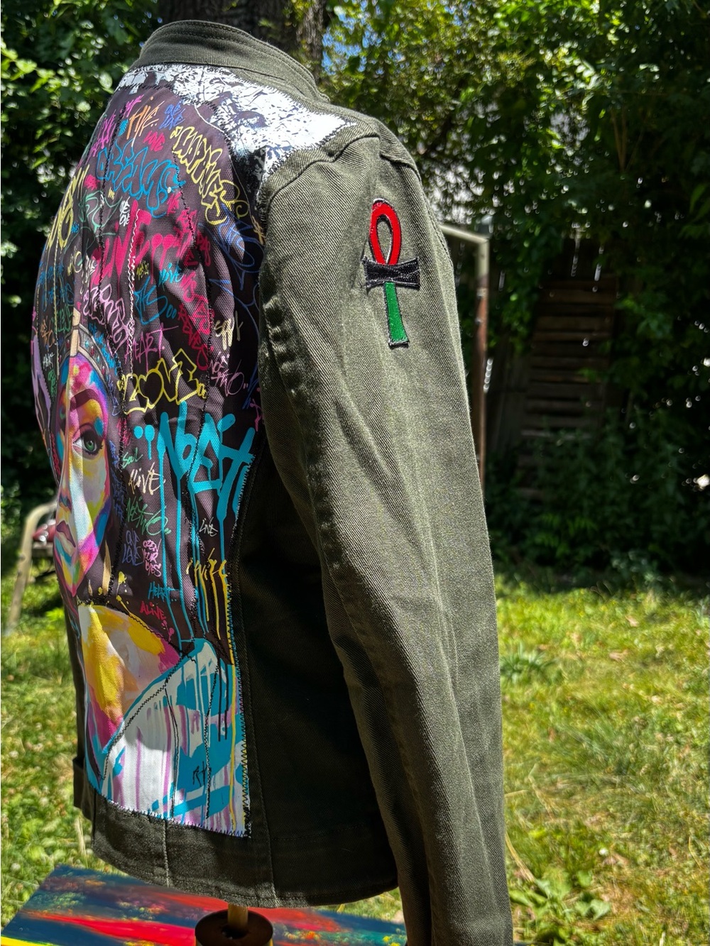 Battle Jacket -Multicolor - Picture 4 of 16